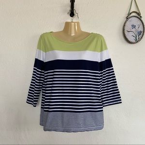 Orvis Stripe Boatneck Top